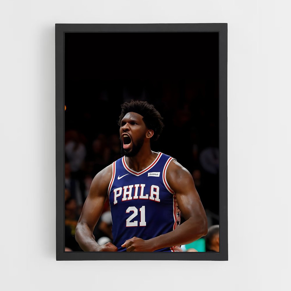 Poster The Sixers Legend – affiche Basketball (vue 2)